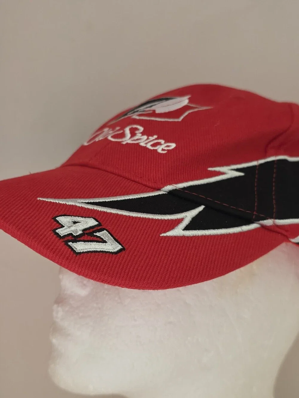 Old Spice Hat Adjustable 90s 00s Y2k Racer Nascar Racing Race-car Cap